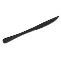 Faca de Churrasco em Inox Elite Preta - Gourmet Mix