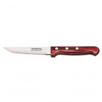 Faca De Churrasco Jumbo Inox Tramontina 5 Cabo Polywood Vermelho