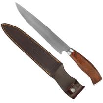 Faca de Cortar Carne Muela Gaucho-20CO c/ Bainha de Couro