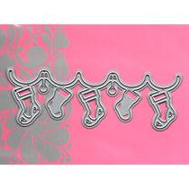 Faca de Corte AM - Varal Meias de Natal