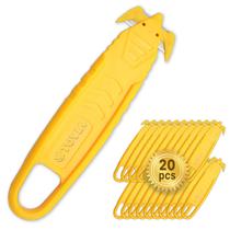 Faca de corte de caixa de segurança T TOVIA em aço inoxidável embutido Faca de corte de caixa de segurança T TOVIA em aço inoxidável embutido