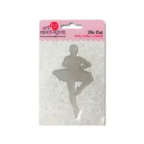 Faca De Corte Fac039 9,9 X 5,4cm Bailarina Faca De Corte Fac039 9,9 X 5,4cm Bailarina