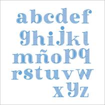 Faca de Corte Fac242 Alfabeto Serifa+detalhes Art & Montagem