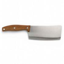 Faca De Corte Grande Cutelo Machadinha Inox/Madeira 28cm Faca De Corte Grande Cutelo Machadinha Inox/Madeira 28cm