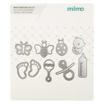 Faca de Corte Mimo Embossing - Coisas Fofas de Bebê - 10 Pç