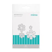 Faca de Corte Mimo Embossing - Flores de 4 Tamanhos - 4 Pç Faca de Corte Mimo Embossing - Flores de 4 Tamanhos - 4 Pç