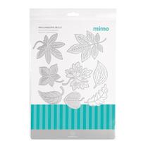 Faca de Corte Mimo Embossing - Folhagens de Outono - 8 Pç