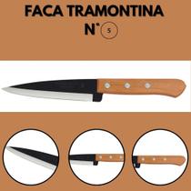 Faca de Cozinha Aço Carbono Peixeira Tramontina 5