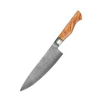 Faca de cozinha afiada de aço damasco VG10 de 67 camadas Pro de 8 polegadas para carne e vegetais