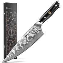 Faca de cozinha ASETY Damascus VG10 Steel 20 cm Razor Sharp