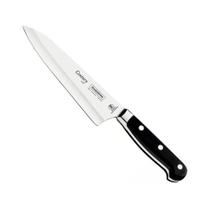 Faca De Cozinha Century Tramontina Inox 7'' Preto De Fatiar