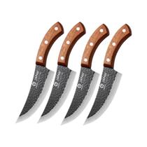 Faca De Cozinha Forjada À Mão, Cutelo Para Carne, Faca De Desossa, Descascador De Frutas, Faca De