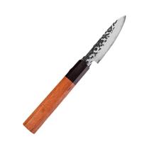 Faca De Cozinha Japonesa De 3,5 Polegadas Com Lâmina Afiada Em Aço Composto De Três Camadas Para