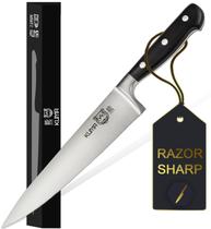 Faca de cozinha KUMA multiuso de 20 cm em aço 3Cr13 com alça ergonômica