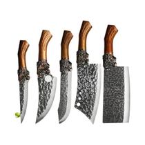 Faca De Cozinha Multifuncional Forjada À Mão Para Cortar Carne, Desossar E Fatiar