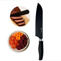 Faca De Cozinha Onix Cabo All Black Tavolo Diamond Versátil Pratico Resistente Utensílios