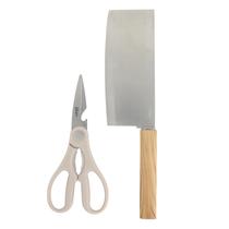 Faca de Cozinha Oster Huntingfield 15 cm Cutelo e Tesoura com Cabo de Madeira de Oliveira Faca de Cozinha Oster Huntingfield 15 cm Cutelo e Tesoura com Cabo de Madeira de Oliveira