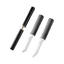 Faca De Cozinha Portátil De Alta Dureza Com Lâmina Fixa Dupla Dragão Fênix Para Frutas E Carnes Faca De Cozinha Portátil De Alta Dureza Com Lâmina Fixa Dupla Dragão Fênix Para Frutas E Carnes