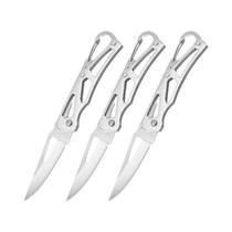 Faca De Cozinha Portátil Em Aço Inoxidável Com Chaveiro, Cutelo Para Carne, Cortador De Frutas E Faca De Cozinha Portátil Em Aço Inoxidável Com Chaveiro, Cutelo Para Carne, Cortador De Frutas E