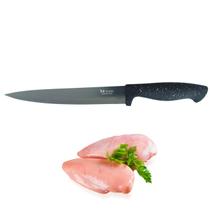 Faca de Cozinha Profissional 8" Premium Aço Inox Titânio