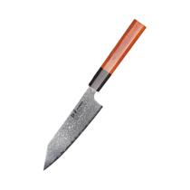 Faca De Cozinha Utilitária De Aço Damasco Forjada À Mão De 5 Polegadas, Faca De Chef Para Descascar