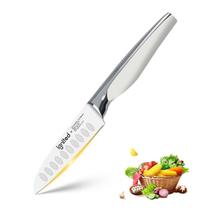 Faca de descascar, TALHERES IGNITED, faca de chef com borda oca de 9 cm