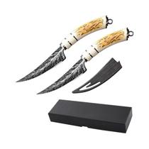 Faca De Desossa Forjada Em Aço Damasco De Alta Nitidez Com Capa Acessórios De Cozinha Modelo 2025