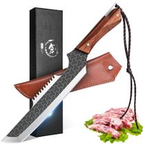 Faca de desossar ROCOCO Butcher Meat Cutcher com bainha de 8,8 polegadas