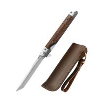 Faca De Escritório Portátil De Aço De Alta Dureza Para Frutas E Carnes Com Capa, Faca Para Bife