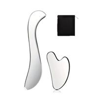 Faca De Fascia Muscular Em Aço Inoxidável, Ferramenta Multifuncional De Massagem E Exercício Para