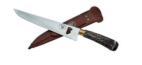 Faca de inox cabo resinado 10 polegadas