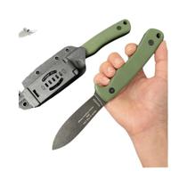 Faca De Lâmina Fixa ESEE-5 De Alta Qualidade Em Aço D2 Com Cabo G10 Para Atividades Ao Ar Livre, Faca De Lâmina Fixa ESEE-5 De Alta Qualidade Em Aço D2 Com Cabo G10 Para Atividades Ao Ar Livre,