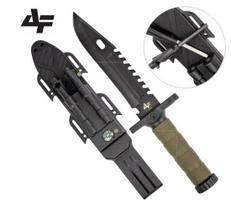 FACA DE MERGULHO COM PEDERNEIRA f-2518B