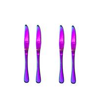 Faca de Mesa Furta Cor Talher Metal Jogo 4un