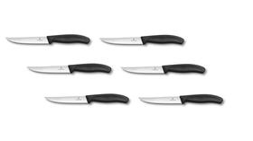 Faca de mesa para carnes lâmina serrilhada 12cm Victorinox 6.7933.12 6 peças Faca de mesa para carnes lâmina serrilhada 12cm Victorinox 6.7933.12 6 peças