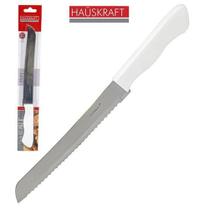 Faca de Pao de Inox 8 Polegadas Cabo Plastico Branco Blanc Hauskraft Faca de Pao de Inox 8 Polegadas Cabo Plastico Branco Blanc Hauskraft