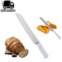 Faca de Pão Serrada Grande para Cozinha Facas Profissional Aço Inoxidável