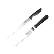 Faca De Pão Serrilhada De Dentes Finos De 10 a 12 Polegadas Em Aço Inoxidável, Cortador Longo De Faca De Pão Serrilhada De Dentes Finos De 10 a 12 Polegadas Em Aço Inoxidável, Cortador Longo De