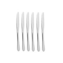 Faca de Sobremesa Inox Resistente Elegante Elite 6un