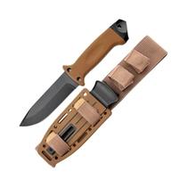 Faca De Sobrevivência De Alta Dureza Para Atividades Ao Ar Livre, Faca Reta Portátil Para Camping E