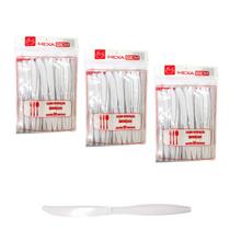 FACA descartável Reforçada Sobremesa Almoço Jantar Kit 3