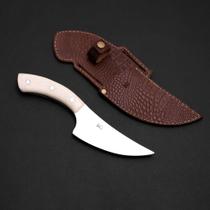 Faca Diamantina Cabo de Osso 5 Polegadas Aço Inox 5mm