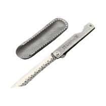 Faca Dobrável Mini Portátil Com Cabo De Cobre Damascus, Ferramenta Tática De Autodefesa Para Pesca