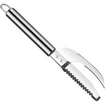 Faca e descamador para peixe