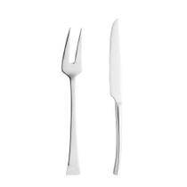 Faca E Garfo Para Assado Berna Em Inox Wolf