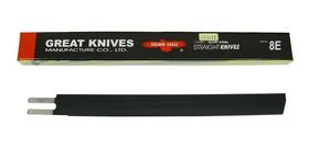 Faca Eastman Teflonada Lisa 8 Polegadas Golden Eagle 12 Unid