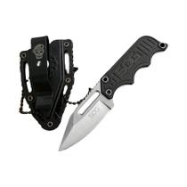 Faca EDC Leve Em Aço Inoxidável 5CR15 Com Cabo De Borracha, Confortável E Portátil, Ferramenta