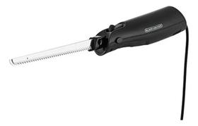 Faca Elétrica Black & Decker 120w Lâmina Aço Inoxidável Inox Cor Preto Faca Elétrica Black & Decker 120w Lâmina Aço Inoxidável Inox Cor Preto