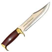 Faca Esportiva Arkhip Bowie Exploit com Cabo de Madeira (C/Bainha, 34cm)