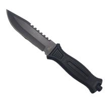 Faca Esportiva Bainha De Plástico - Faca Tatica Militar Esportiva Caça Mergulho Pesca Com Bainha